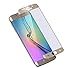 Galaxy S7 Edge Screen Protector, Shinefuture Full Curved Coverage 3D Protector Corning 9H Tempered Glass Screen Protector Guard For Samsung Galaxy S7 Edge (Gold)