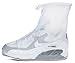 Waterproof Shoe Covers | Reusable, Slip Resistant | Rain Shoe Covers | Cycling, Outdoor Over Shoes | Rubber Galoshes for Men Women Kids (Size XL: Sole length 11.5 inch, 29.5 cm)