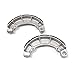 Niche Cycle Supply Rear Grooved Brake Shoes For Honda CB750 K1/K6 70-76