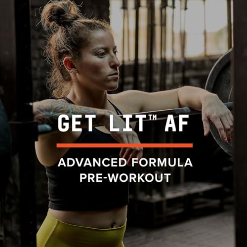 BEYOND RAW LIT Advanced Pre Workout Formula, Gummy Worm, for Energy, Focus, Endurance, Pumps, with 300mg Rapid and Targeted Release Caffeine, Creatine, Betaine, Beta Alanine, Taurine, 20 Servings