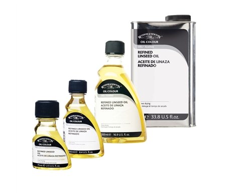 Winsor Newton 3239748 Refined Linseed Oil 250ml bottle