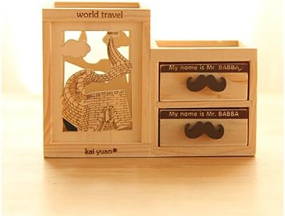 Exquiste Artwork Great Wall Collection Pen Organizer Desk Sorter Room Dec