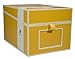 Semikolon Multimedia CD/DVD/Photo Storage Box, Sun Yellow (31801)