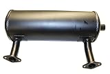 Kohler 24 068 129-S Command Twin Muffler, fits 18-25hp Horizontal Shaft Engines, exhausts Out Left Side (Replaces 24 068 06-S)