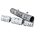 Iconikal 8.75-inch Christmas - Holiday Crackers 6-Pack (Silver)