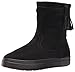 crocs Women's Lodge Point Suede Pull-on Winter Boot, Black, 9 M US