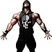 Gash Hao Gym hoodies Men Sleeveless Bodybuilding Muscle Stringer shirt American Skull