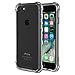 iPhone 7 Case - MoKo Shockproof Flexible TPU Bumper Anti-Scratch Rigid Slim Protective Cases Clear Back Cover for Apple iPhone 7 (2016), GRAY