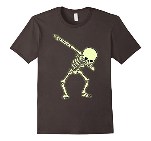 Dabbing Skeleton T-Shirt Dab Hip Hop Pose Skull Halloween