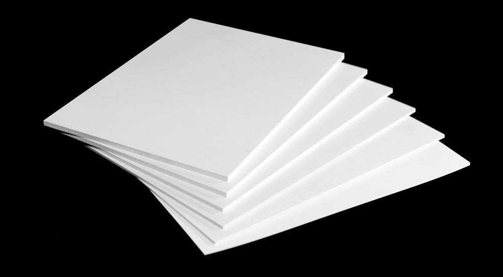 Daler-Rowney Foamboard, Smooth Surface, Pack, 5mm, A3 - 11.7 x 16.5in - 29.7 x 42 cm, Pack, White, 5pcs