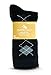 Emprella Mens Dress Socks 5 Pack Cotton Argyle Dress Socks Assorted Colors -5 Pair (10-13, Argyle)