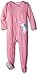 Carter's Little Girls' Striped Graphic Footie (Toddler) - Dog with Cupcake - 4T