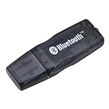 USB2.4GHz Bluetooth Wireless Adapter 2.0 Dongle for Laptop Desktop PC, Black