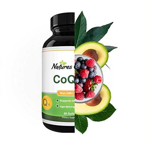 CoQ10 200mg Liquid Capsules Supplement High Absorption Coenzyme Q10