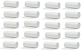 Muscle Bag 7-10 Gallon Durable Wastebasket Liners, 20 Rolls of 50 Each, (Wholesale 1000 Count) Made from: Super Hexene Low Density High Performance Plastic, 24in Width x 23in Length