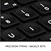 logitech Craft Advanced Wireless Keyboard with Creative Input Dial and Backlit Keys, Dark grey and aluminum (Renewed)