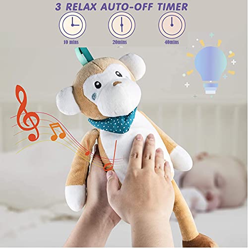 Sleep Soothers for Sleeping Baby, Baby Lullaby Stuffed Animal Plush Toy