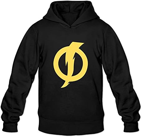 JOHNGBS Men Static Shock Logo Custom Cool Hoodie