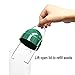 Twinkle Star Classic Wild Bird Feeder Tube Feeder with 6 Feeding Ports, Squirrel Proof Bird Feeder (Green)