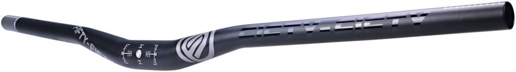 FIFTY-FIFTY Aluminium Alloy Mountain Bike Riser Handlebar, 31.8mm Diameter, 780mm Wide MTB Bar