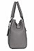 Kenneth Cole Reaction KN1860 Triple Entry Harriet Satchel Handbag (STONY BROOK)