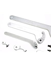 8milelake   Llave de espiga y gancho ajustable Juego de llaves de herramientas