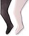 Carter's Baby Girls' Tights (2 Pack), White/Black, 9-18 Months