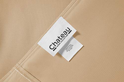 EGYPTIAN COTTON SHEETS KING,800 Thread Count Sheets King,100% Egyptian Cotton, King Size Sheets Egyptian Cotton,Deep Pocket King Sheets,Sateen Sheets King,King Sheets Egyptian Cotton,King Sheets,Wheat - Thumbnail 4