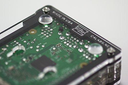 Zebra Bold - case for Raspberry Pi B+ and 2B (Black Ice)