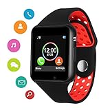 Smart Watches for Android Phones, IOQSOF Touchscreen Bluetooth Smart Watch with Camera for Men Women