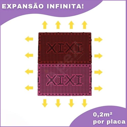 Sanitário Pet Modular Tapete Higiênico 55x37cm Xixi | TáNaTela | Banheiro Higiênico Para Cães Pequenos e Médios | Base Para Tapete Jornal Absorvente | Grade Elevada Antipatas Molhadas (Azul)