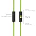 Neckband Sports Earbud,Workout Earphone with Microphone,Stereo Headset with Noise Isolating,Sweatproof In-Ear Headphone for iPhone Android,Green