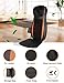 Shiatsu Back Massager Massage Chair Pad with Heat, Full Back Kneading, Adjustable Neck Height and Vibration - Relieve Muscle Pain for Neck Shoulder Back and Hip - Home & Office Use