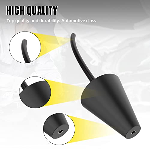 Smoke Cone Leak Detector Exhaust Intake Boot Adapter Diagnostics for