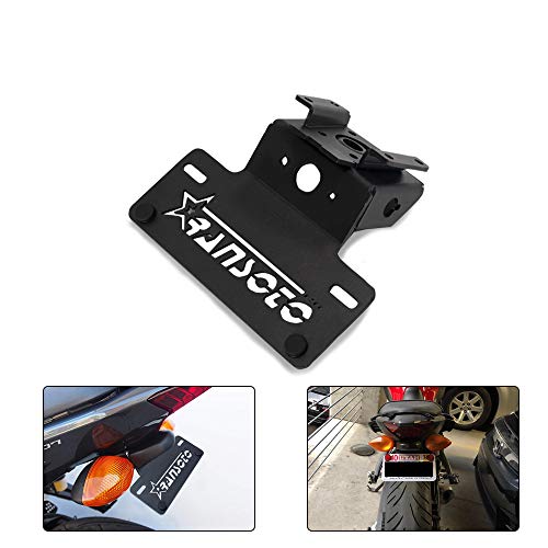 image for RANSOTO Motorcycle Fender Eliminator license plate mount Fit for Yamah
