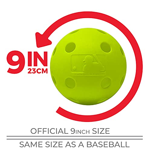 Franklin Sports Plastic Baseballs IndestructABall Plastic Batting