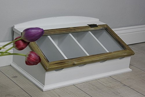 Range-couverts en bois style coffre boîte à bijoux style ...