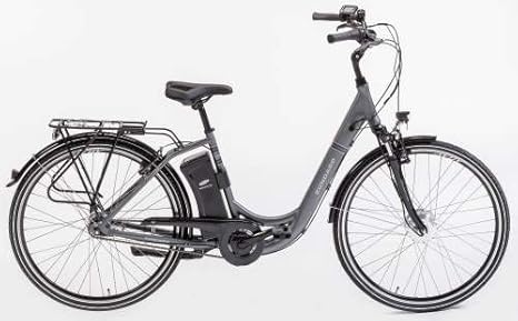 Zündapp E-Bike Alu-City Green 3.0 | 28 Zoll | 250 W | Vorderradmotor | 36 V | SAMSUNG Akku | 11 Ah | Damen | 7-Gang SHIMANO N
