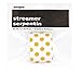 30ft Yellow Polka Dot Crepe Paper Streamers