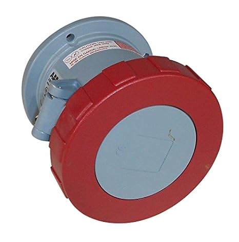 Amazon.com: ABB Russelstoll ABB4100R7W IEC Receptacle 100A 3P 4W 480V 3 Phase Pin & Sleeve: Home & Kitchen