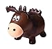 Farm Hoppers Wildlife Hopper Inflatable Toddler Safe Bouncing Moose Plus Pump