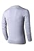 LTIFONE Sweaters for Men, Mens V Neck Sweater Slim Fit Comfortably, Knitted Long Sleeve Sweater, Men Casual Business Pullover Dress Sweater (Grey,XL)