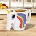 3D Heat Sensitive Magic Unicorn Ceramic Color Changing Mug Coffee Tea water Cup Gift