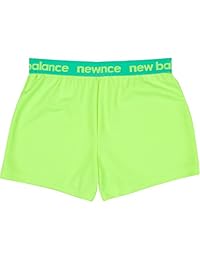 New Balance - Pantalones cortos deportivos para niña