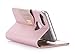 Procase iPhone 8 iPhone 7 Wallet Case, Stylish Folio Flip Card Case Stand Cover for Apple iPhone 7 / iPhone 8, with Kickstand Card Holder -Pink