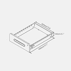 ApexDesk 3-Drawer Vertical Metal Mobile File