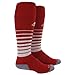adidas Team Speed Soccer Sock, University Red/White, Medium