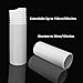 gulrear Portable Air Conditioner Exhaust Hose 5 Inch Diameter Length Up to 59 Inches Counterclockwise Extendable Portable AC Vent Hose for Portable Air Conditioner to Stop Leaks and Save Energy