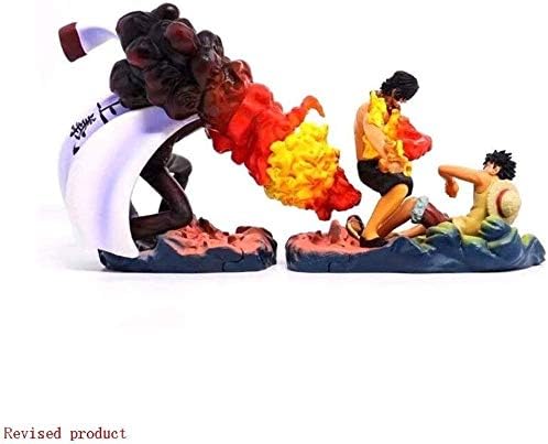 Amazon ワンピースフィギュアモンキー D ルフィ エースアクションフィギュア ポートガス D エースの死 アニメモデル巨大サイズ6 2インチ フィギュア ドール 通販