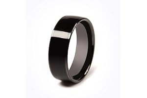 CNICK Tesla Smart Ring Accessories: Ceramic Ring for Model 3/Y/S/X to Replace Key Card Key fob. (11, Black)